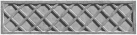 Форма панели бетонного наборного забора, позиция - 20