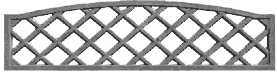 Форма панели бетонного наборного забора, позиция - 18